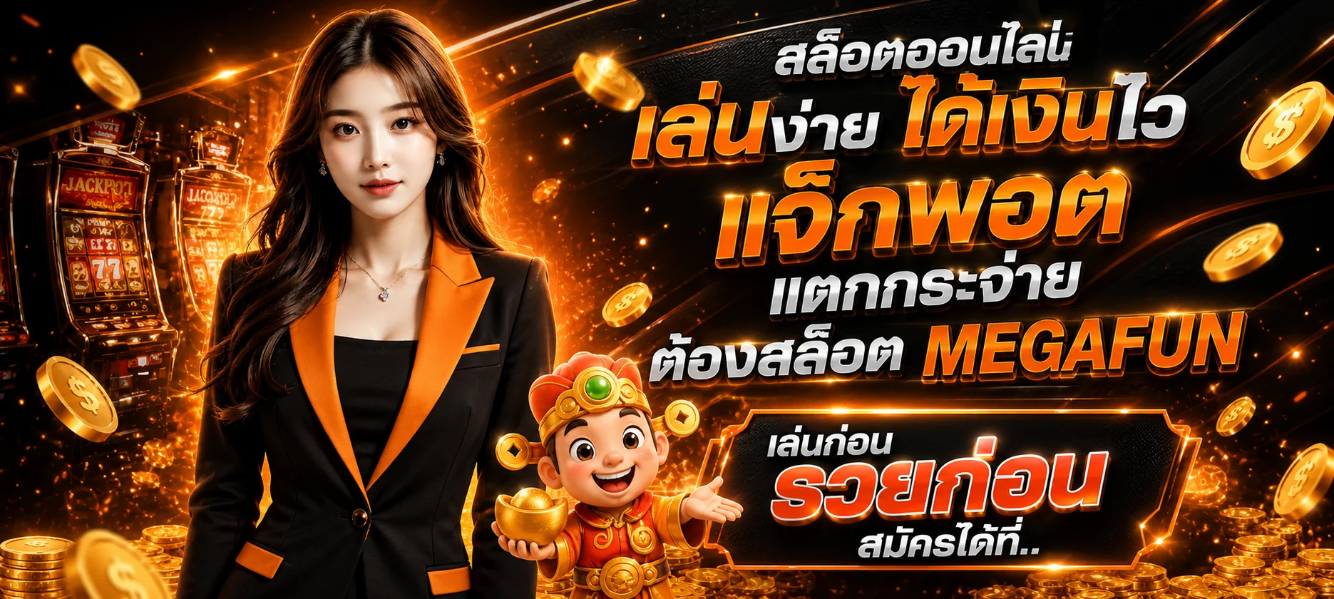 แบนเนอร์ MEGAFUN สล็อตและคู่มือก่อนเล่น